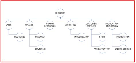 what are the levels of organization for a candy factory